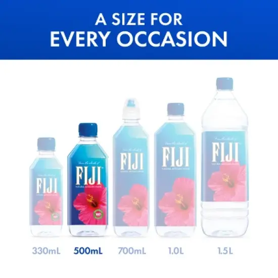 FIJI Natural Artesian Water - 6pk/16.9 fl oz Bottles image {1}