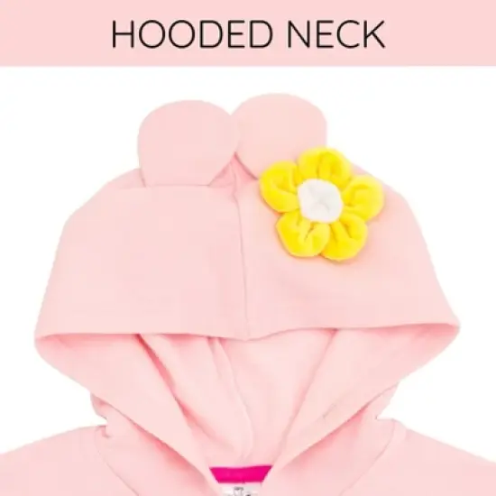 Peppa Pig Girls Fleece Zip Up Hoodie Toddler image {2}