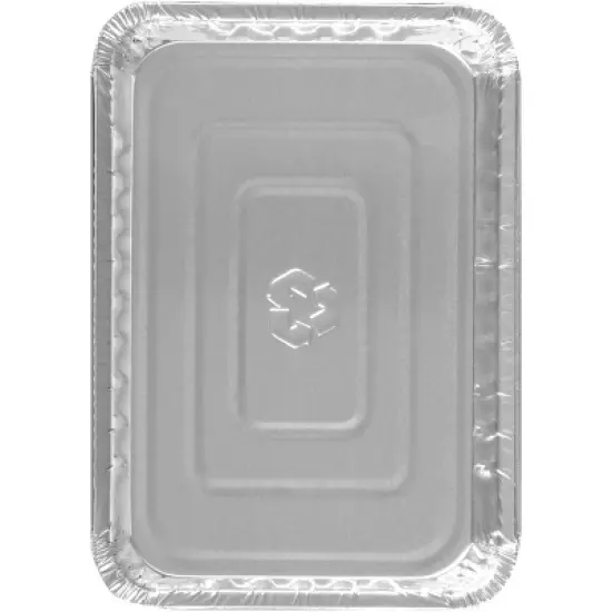 EZ Foil Store and Reheat Oblong Pan with Oven Safe Lid - 5ct image {1}