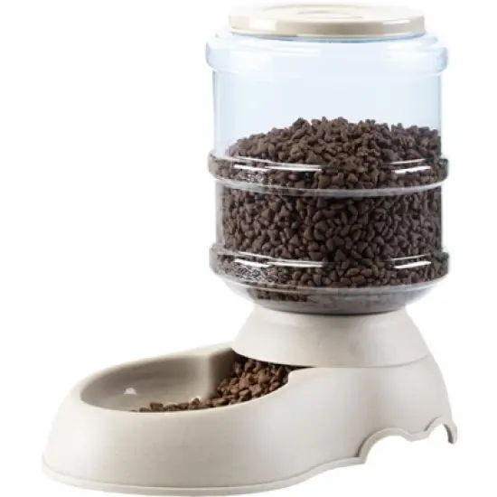 PawsMark Automatic Self Dispensing Gravity Pet Feeder and Waterer for Cats and Dogs image {3}
