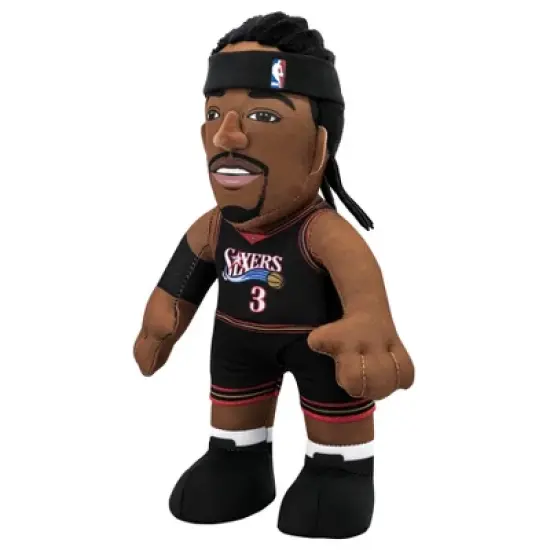 Bleacher Creatures Philadelphia 76ers Allen Iverson 10" Plush Figure image {1}