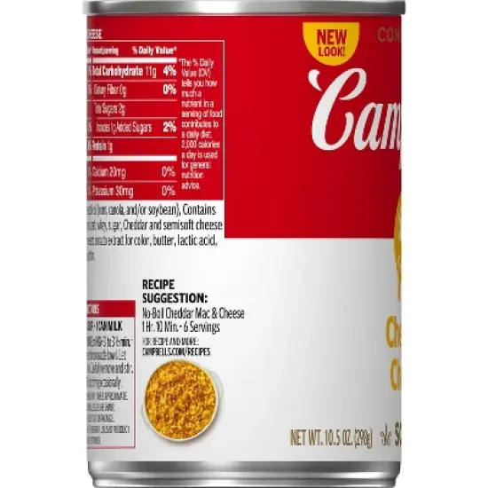 Campbell's Condensed Cheddar Cheese Soup - 10.5oz image {10}