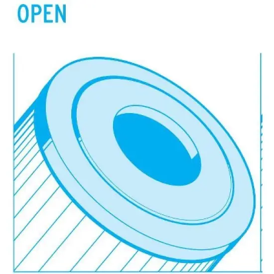 Unicel C-9699 Spa Replacement 100 Sq Ft Filter Cartridge PJB-100 FC-1490 image {2}