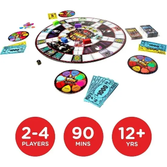 Aquarius Puzzles KISS Tour Board Game image {1}