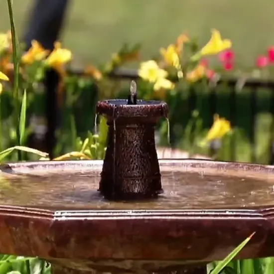 6.75" Outdoor Resin Piccolo Fountain - Bernini image {3}