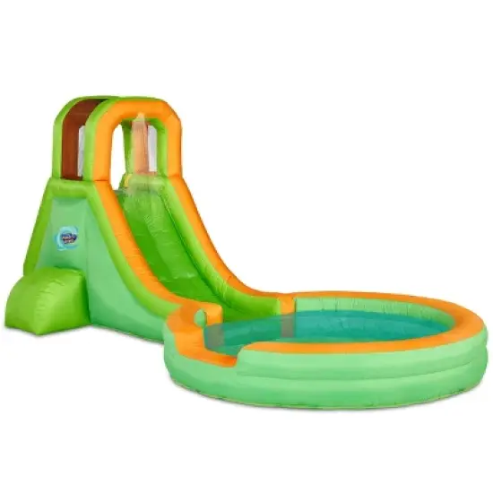 Sunny & Fun Inflatable Kids Backyard Water Slide Park w/Pool image {9}