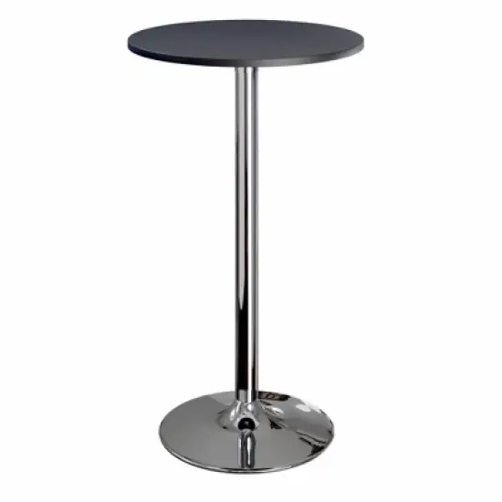 3pc Spectrum Bar Height Dining Set Black - Winsome image {1}