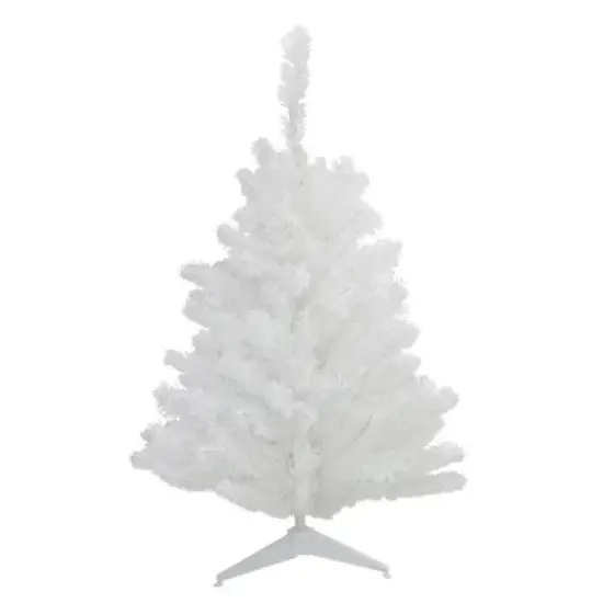 Northlight Medium Snow White Pine Artificial Christmas Tree - 2' - Unlit image {2}