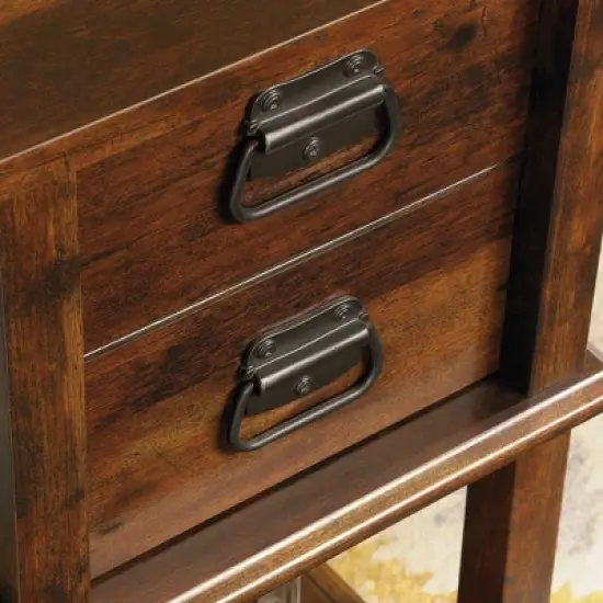 Viabella Desk Dark Brown - Sauder image {6}