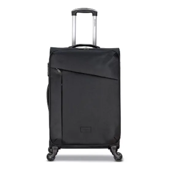 3 Piece Set Soft Side Luggage with Contrast Handles image {1}