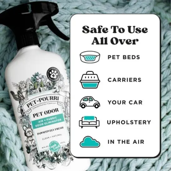 Poo-Pourri Pet Odor Refresher Pawsitivly Fresh Scented Air Freshener - 16 fl oz image {6}