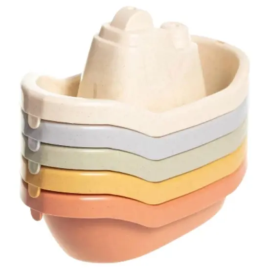 Floating Boats Bath Toys for Babies & Toddlers, Bath Toy Set for Kids, Mold-Free Water Table Toys, Fun & Educational Bath Toys for Kids image {4}