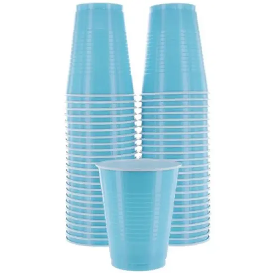 SparkSettings Disposable Plastic Cups 18oz, 50 Pack image {23}