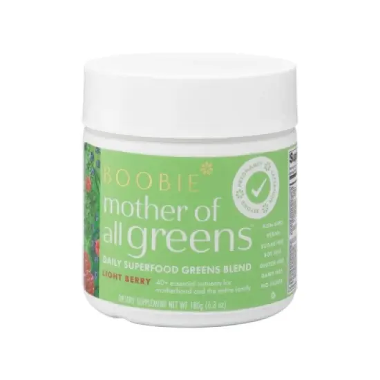 Boobie Mother of All Greens Supplement Powder - 30ct image {10}