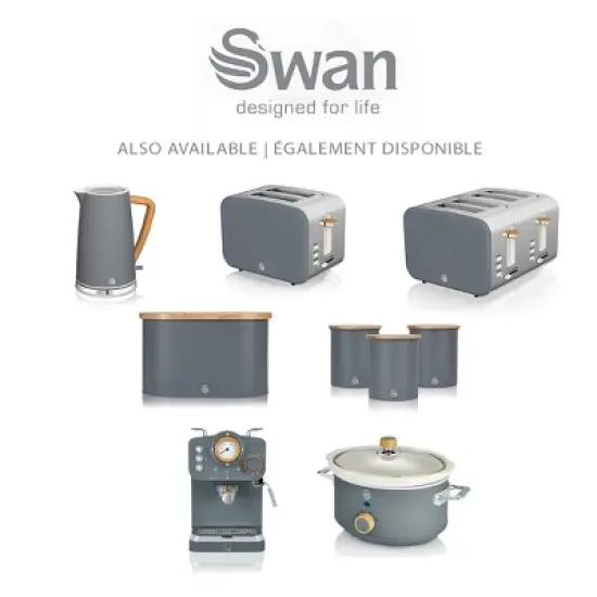 Swan Nordic 4 Slice Toaster image {6}