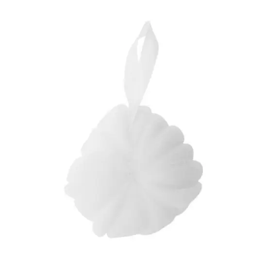 Unique Bargains Pumpkin-shaped Ribbon Bath Shower Loofah Sponge 1 Pc image {5}