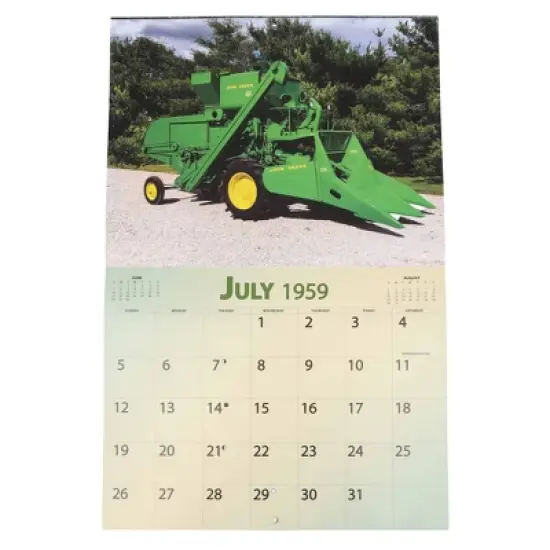 2026 Vintage John Deere Calendar Featuring 1959 Tractors image {5}