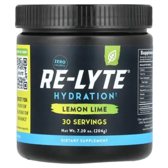 Redmond Re-Lyte&reg; Hydration, Lemon Lime, 7.2 oz (204 g) image {4}