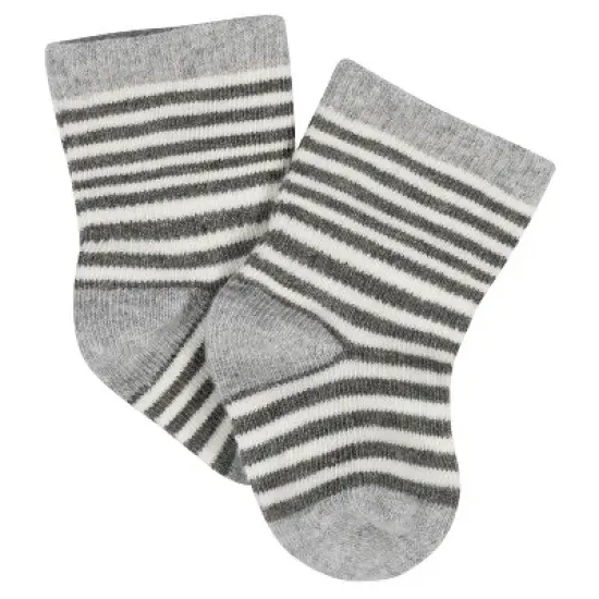 Gerber Baby Neutral 8-Pack Jersey Wiggle Proof&reg; Socks Southwest image {5}