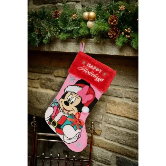 Mickey Mouse & Friends Minnie Mouse Holiday Stocking 20" image {3}