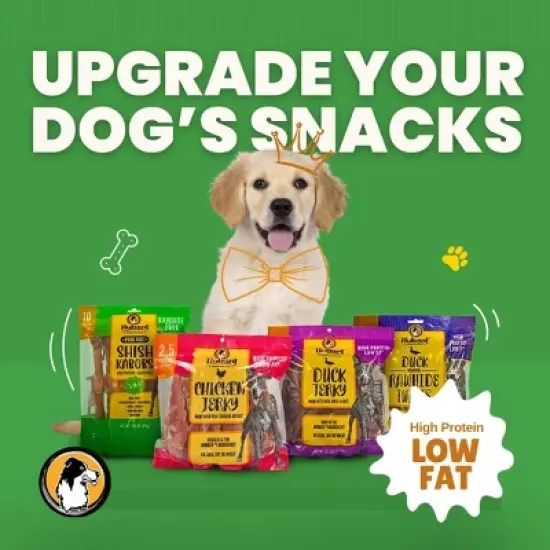 Hubert Pet Gourmet All Natural Chicken & Sweet Potato Wrap Dog Treats, Grain Free, Low Ingredient, USA Tested - 2.5 lbs Resealable Pack image {2}