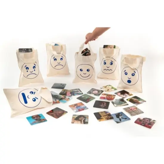 Educational Advantage Feelings & Emotions Sorting Bags image {1}