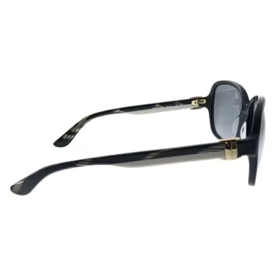 Salvatore Ferragamo SF 606S 001 Womens Rectangle Sunglasses Black 58mm image {2}