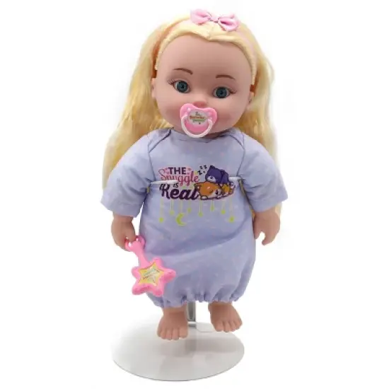 Positively Perfect 14" Kayla Toddler Doll - Blonde Hair/Blue Eyes image {3}