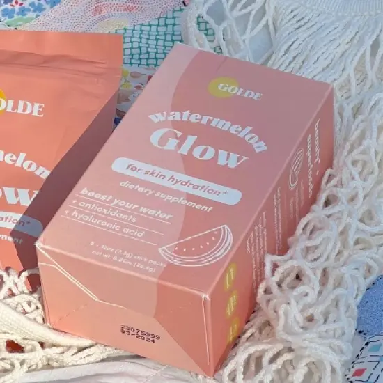 Golde Watermelon Glow Ade Dietary Supplement - 8ct image {6}