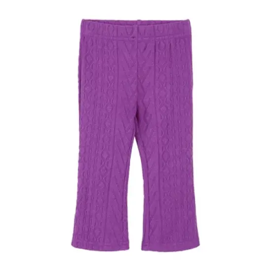 Andy & Evan  Infant  Girls Knit Flare Legging Set image {3}