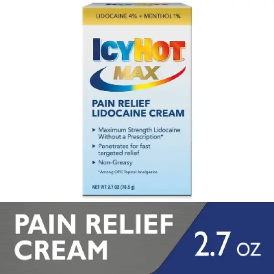 Icy Hot Pain Relieving Cream with Lidocaine - 2.7oz image {8}