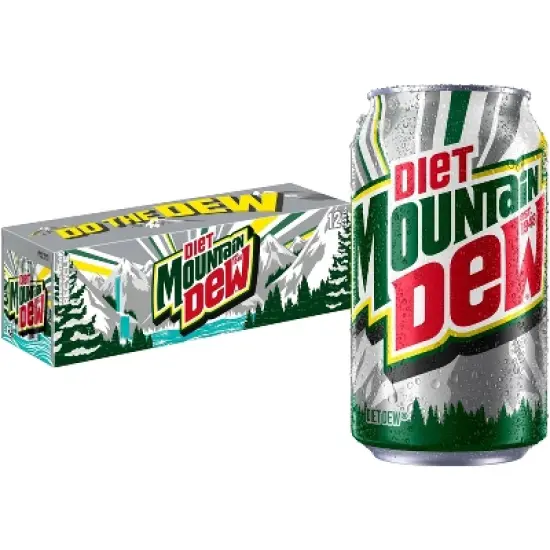 Diet Mountain Dew Citrus Soda - 12pk/12 fl oz Cans image {9}