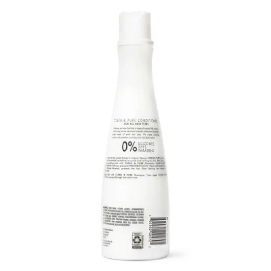 Nexxus Clean and Pure Conditioner Nourished Hair Care with ProteinFusion - 13.5 fl oz image {1}