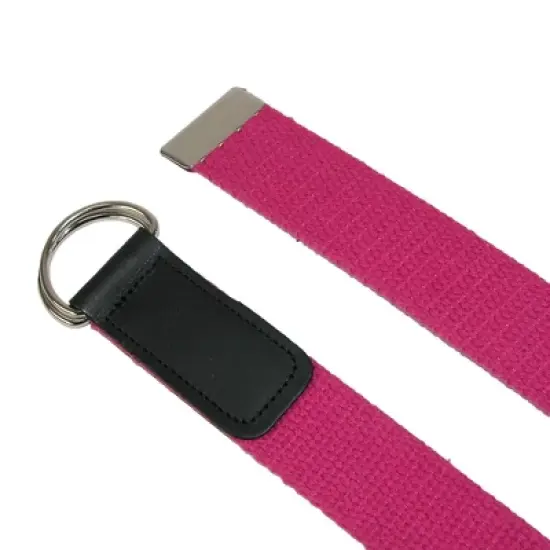 CTM Cotton Web Belt with Double D Ring Buckle image {1}