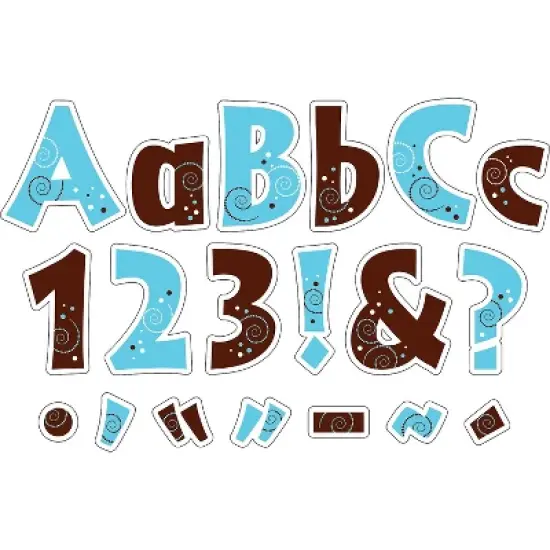 Barker Creek 4" Letter Pop-Out 2-Pack Hot to Dot 510 Characters/Set BC3633 image {1}