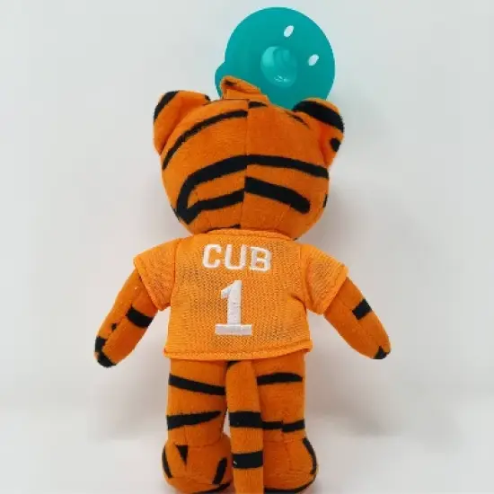 Gamezies Clemson University Mascot - Tiger Pacifier Toy image {1}