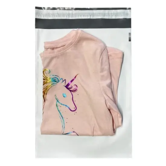 UOFFICE 200 Poly Mailers Bags 9x12" - #2 White Self-Sealing image {6}