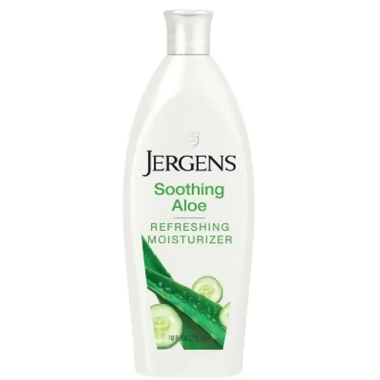 Jergens Soothing Aloe Hand and Body Lotion, Dermatologist Tested image {10}