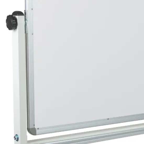 Emma and Oliver Double-Sided Mobile White Board Stand with Pen Tray image {7}