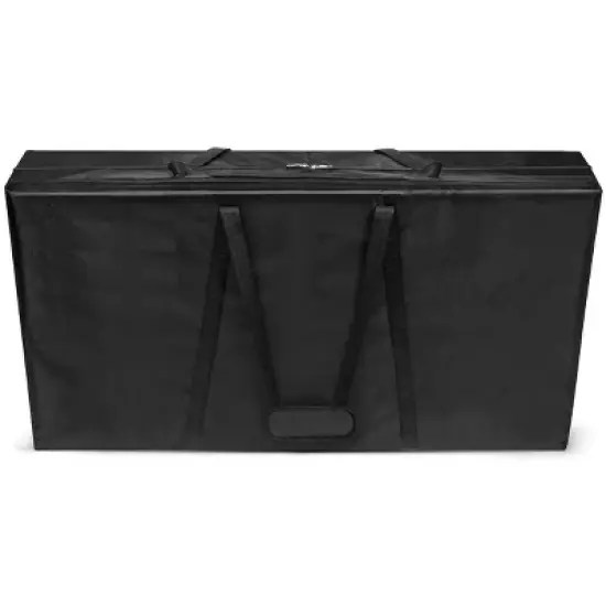 Skip's Garage Dark Grey and Lime Striped Cornhole Board Set, Includes 2 Boards, 8 Bags image {4}