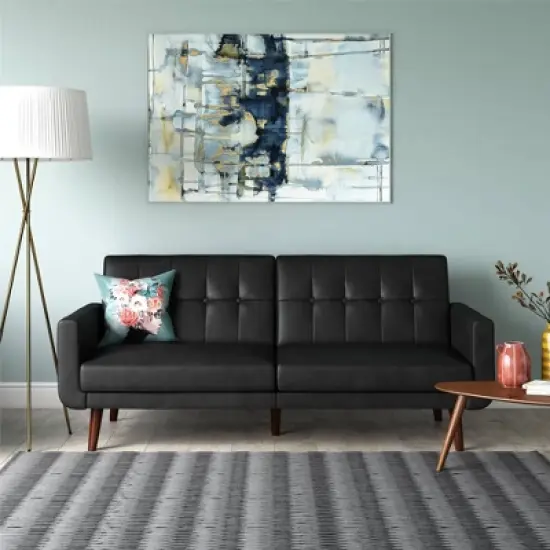 Fiore Modern Futon Faux Leather - Room & Joy image {3}