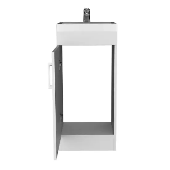 Depot E-Shop Bathroom Vanity, Single Door Cabinet image {4}