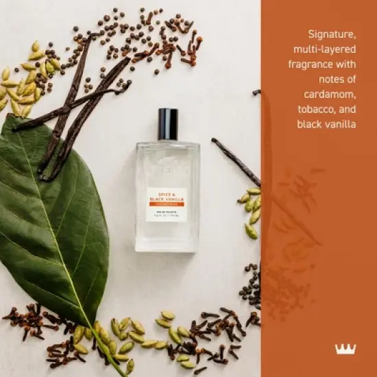 Cremo Cologne - Spice & Black Vanilla - 3.4 fl oz image {1}