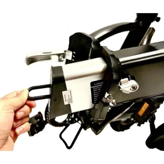 GlareWheel 16'' Folding Electric City Bike X3 image {7}