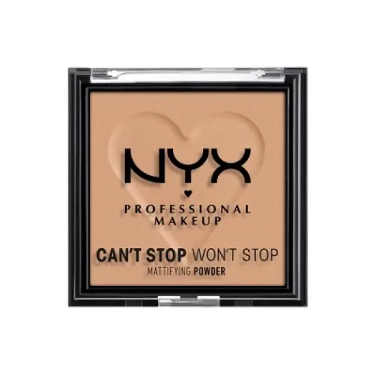 NYX Professional Makeup Can't Stop Won't Stop Mattifying Pressed Powder - 0.21oz image {8}