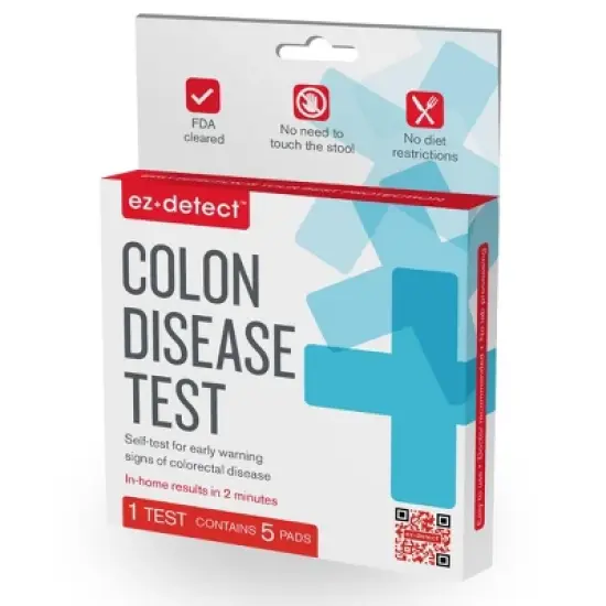 EZ Detect Colon Disease Test FDA Cleared at Home Colorectal Test Kit image {7}