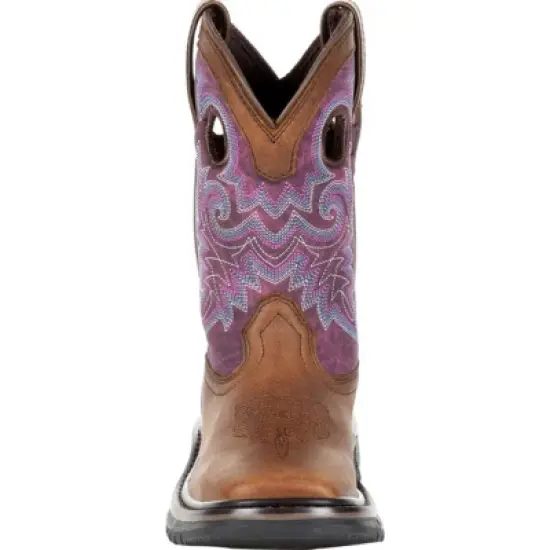 Rocky Original Ride FLX Girls Brown Western Boot image {2}