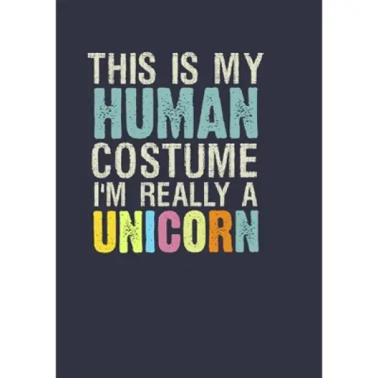 Women's Lost Gods Unicorn in Human Costume T-Shirt image {1}