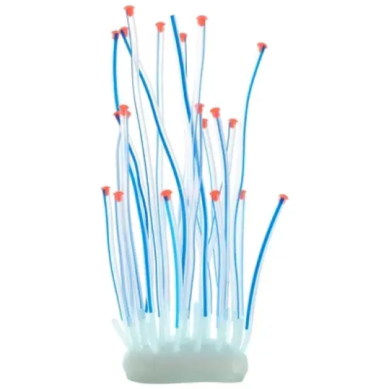 Unique Bargains Silicone Aquarium Simulation Coral Sea Urchins Ornaments 2.87"x8.27" 1 Pc image {8}