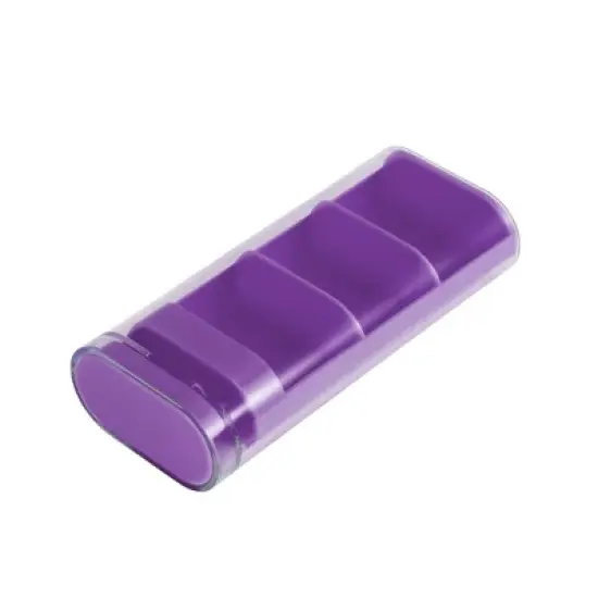 Unique Bargains 3 Grids Pill Case 1 Pc image {9}